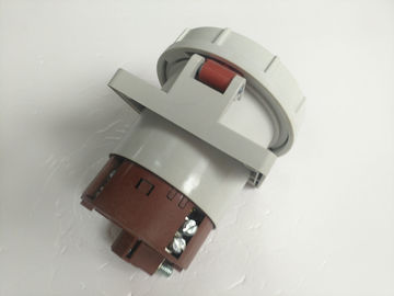 4 Pins 63A Industrial Plug Sockets Rated IP44 IEC 60309 2 Certification