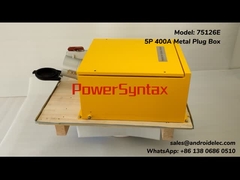 75126E 5P 400A 벽은 수용부 (금속 플러그 상자)을 탑재했습니다