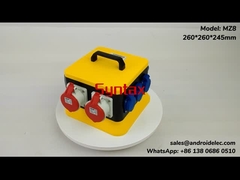 구성 MZ8 일시 전력 배전상자 IP67 플라스틱 32A 260*260*245mm