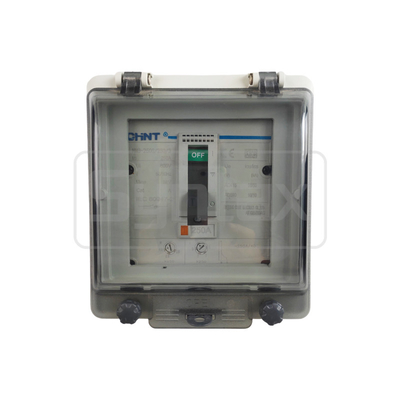 MCCB 250A IP67 방수 돌쩌귀식 창문 구성 AW200A는 회색 커버 150*165*45mm을 깨끗이 합니다